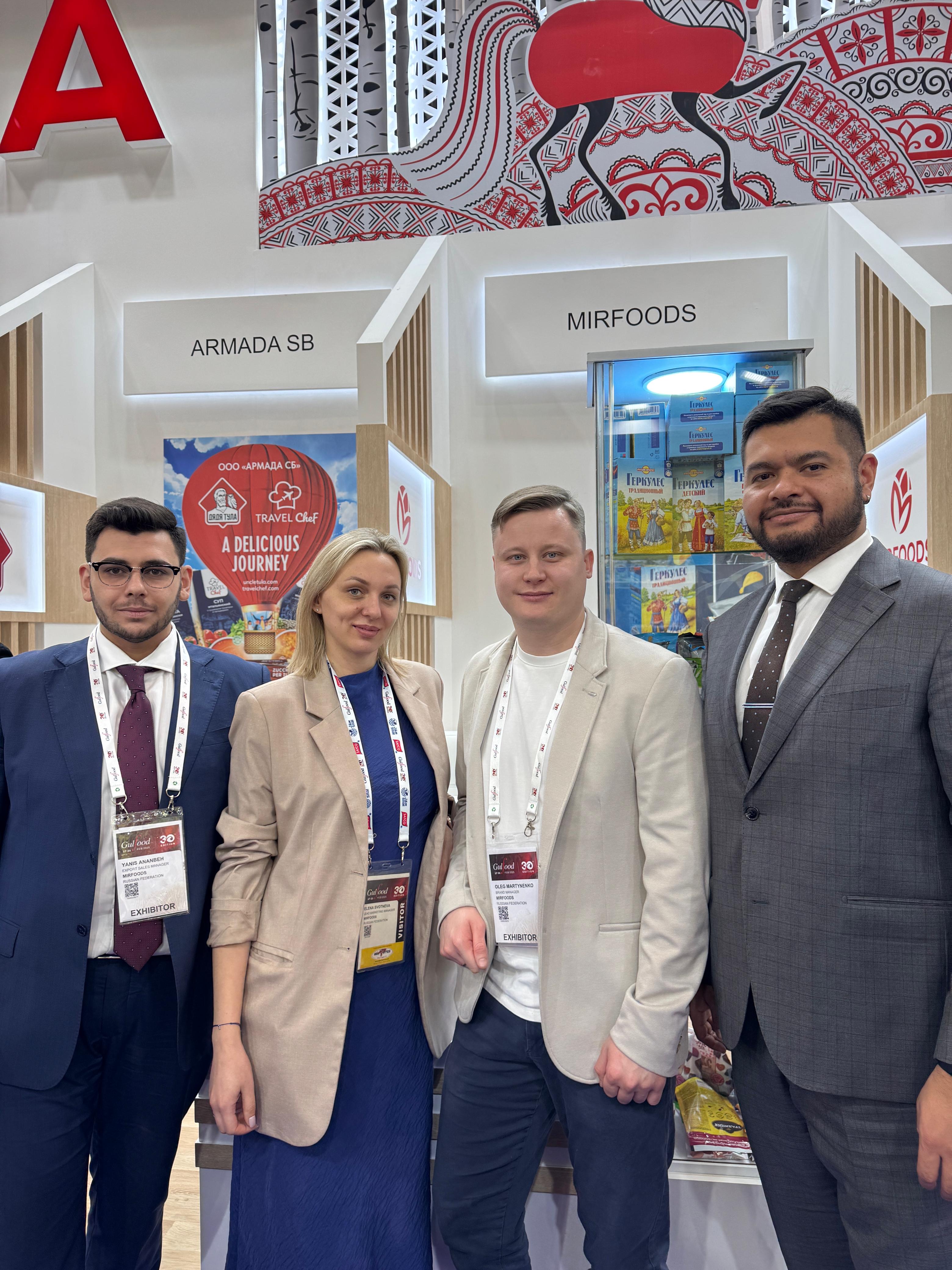 MIRFOODS на международной выставке Gulfood