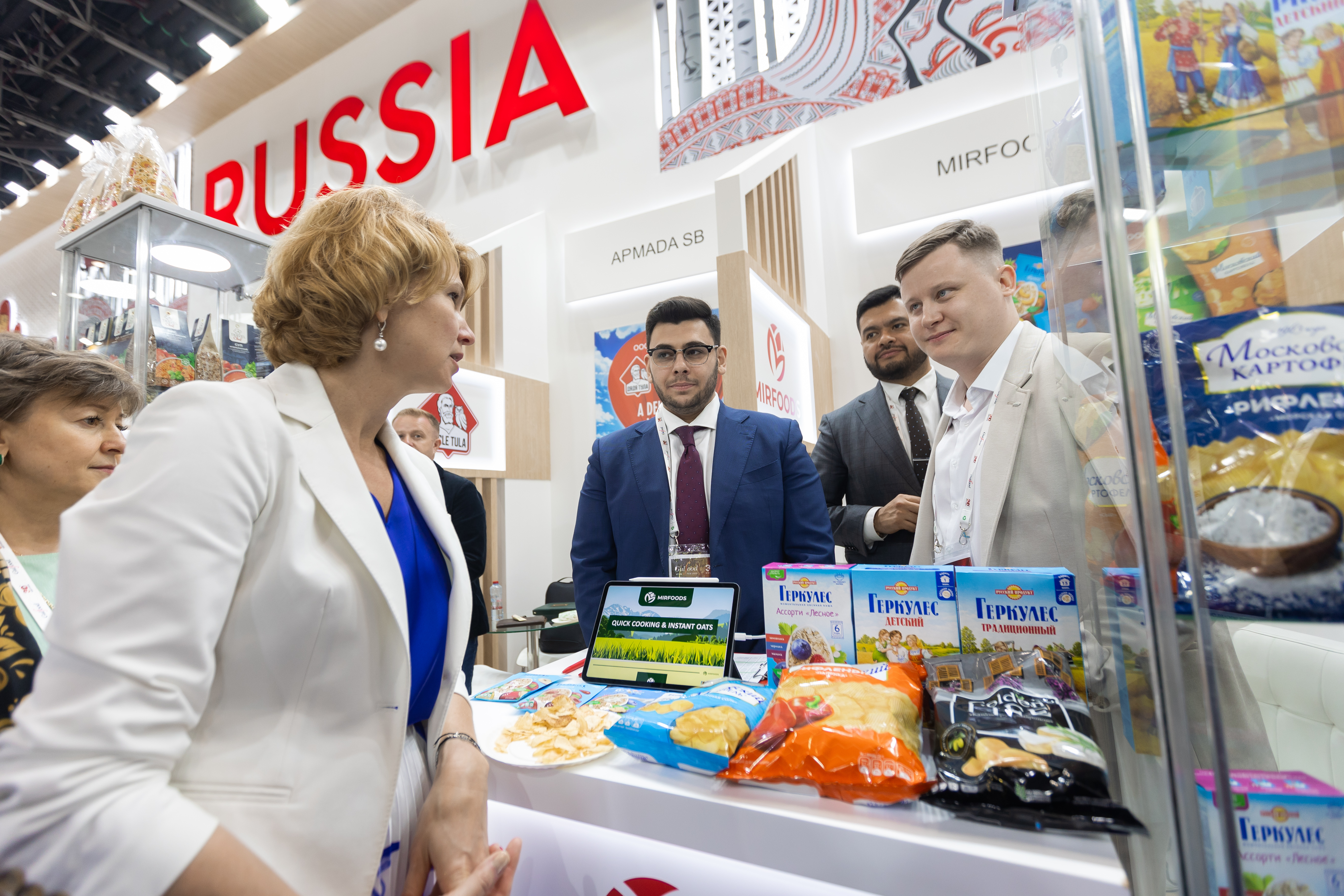 MIRFOODS на международной выставке Gulfood